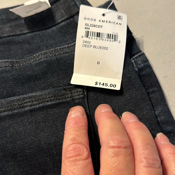 New W/Tags Good American Fits Plus Size 20-26 Deep Blue Always Fits Good Legs - Picture 5 of 7